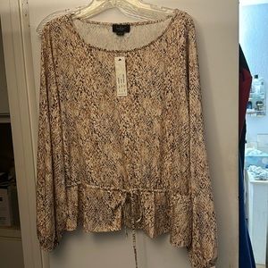 NWT Belldini blouse/top